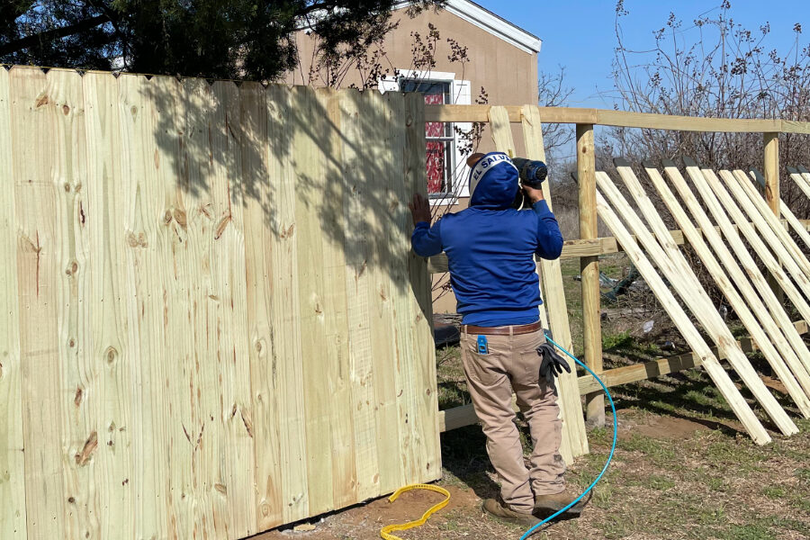 New Fence Installation