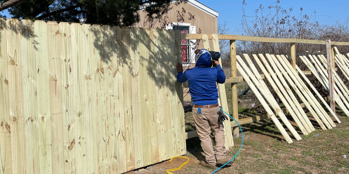 New Fence Installation